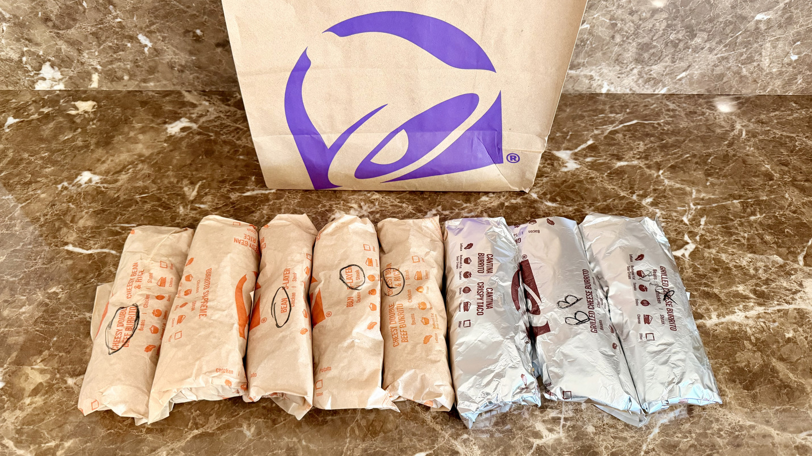 8 Taco Bell Burritos, Ranked