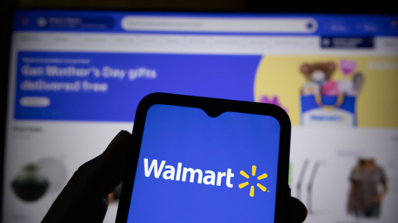 Walmart app and website on phone and computer