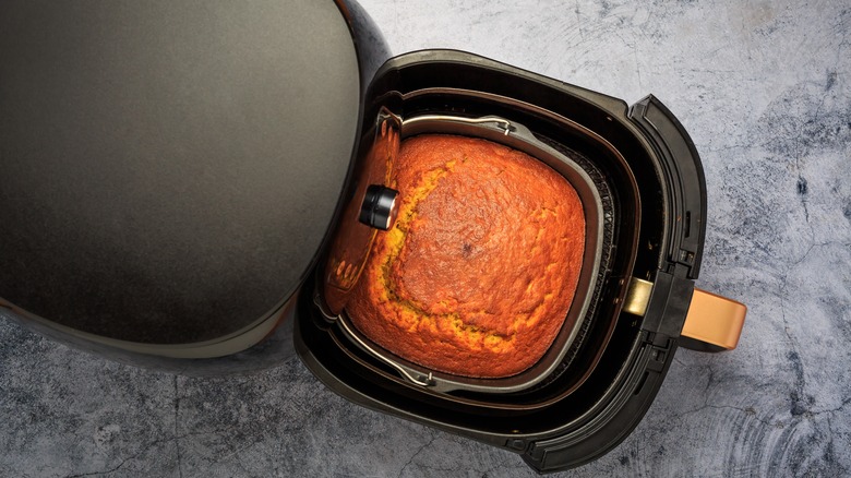 8 Tips You Need To Bake A Cake In Your Air Fryer