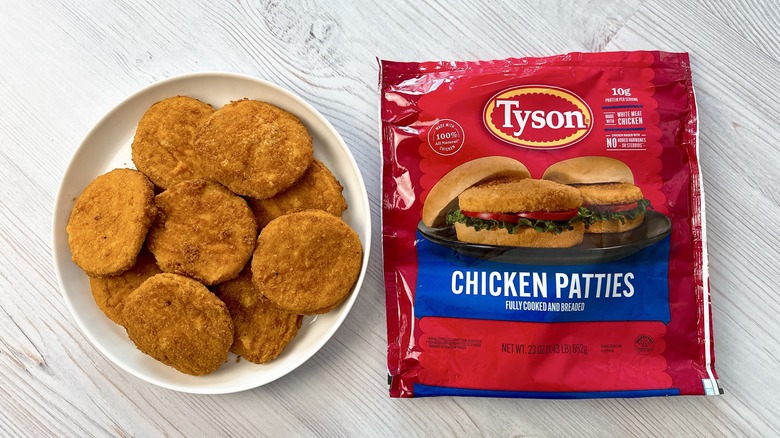 Tyson chicken patties