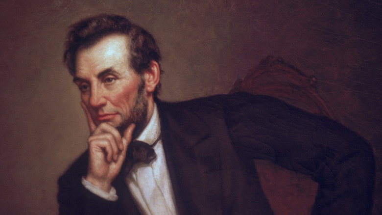 Painting of Abraham Lincoln