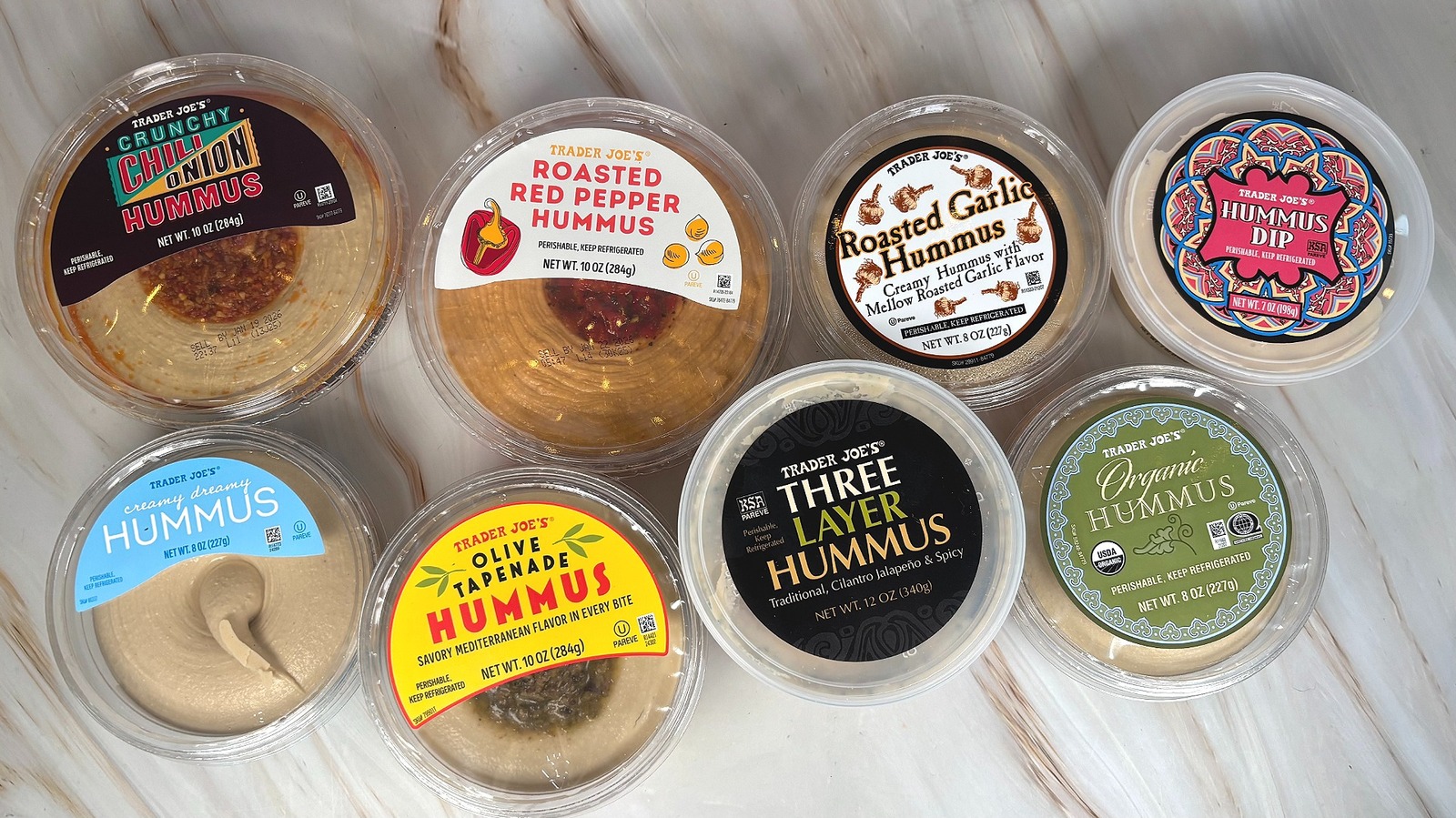 8 Varieties Of Hummus At Trader Joe's, Ranked - Tasting Table