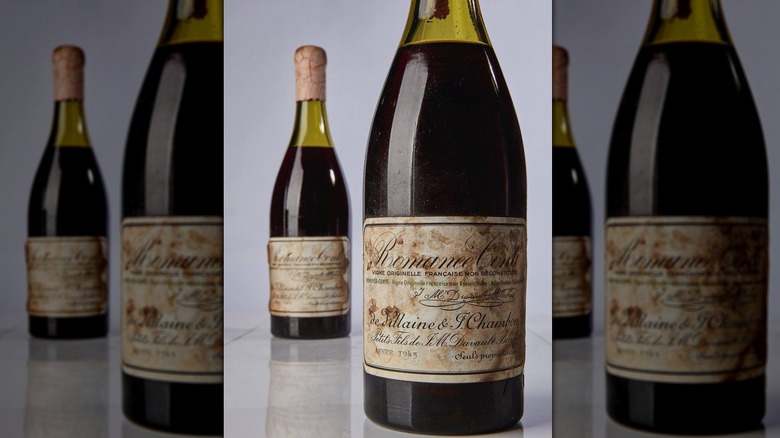 Two bottles of 1945 Domaine de la Romanée-Conti