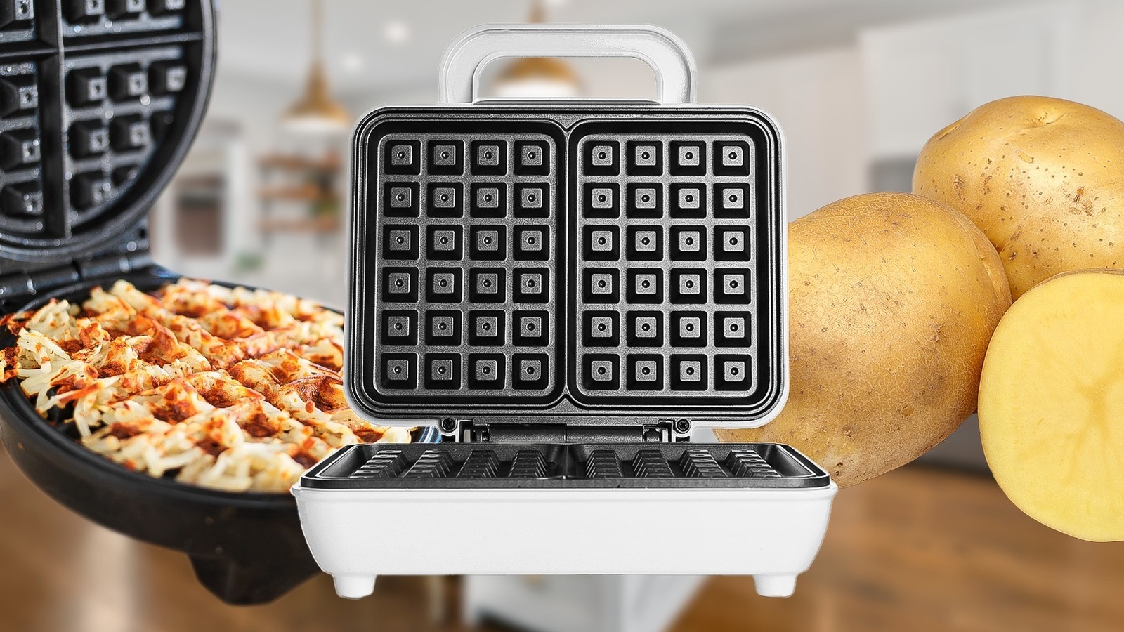8 Ways To Cook Potatoes In A Waffle Iron