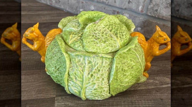 A vintage cabbage serving dish from Sigma