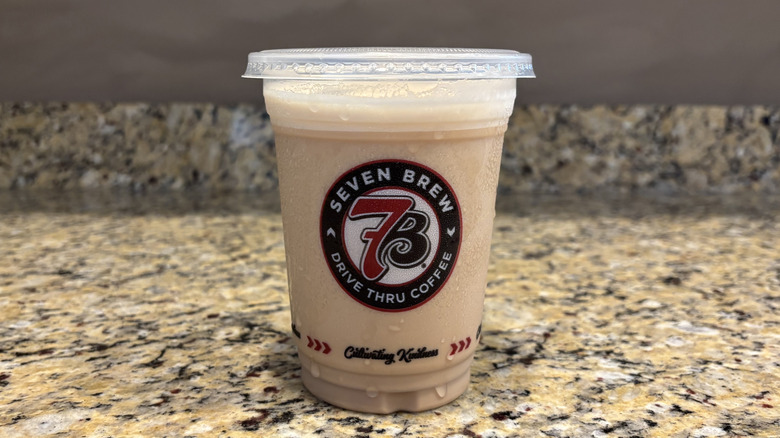 7 Brew Funnel Cake coffee chiller on a neutral countertop