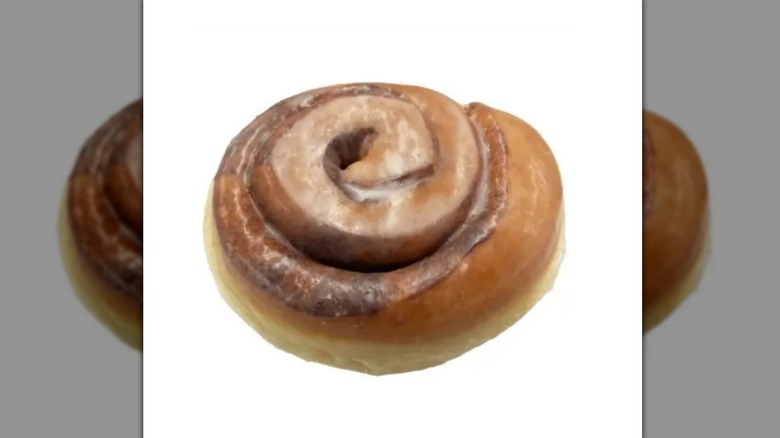 7-Eleven coffee roll on white background
