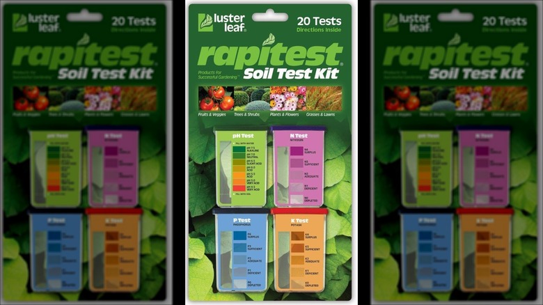 Rapitest Soil Test Kit on white background