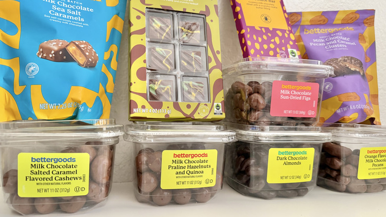 bettergoods chocolates on a table