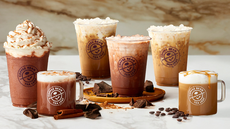 Various Protein Lattes from The Coffee Bean & Tea Leaf