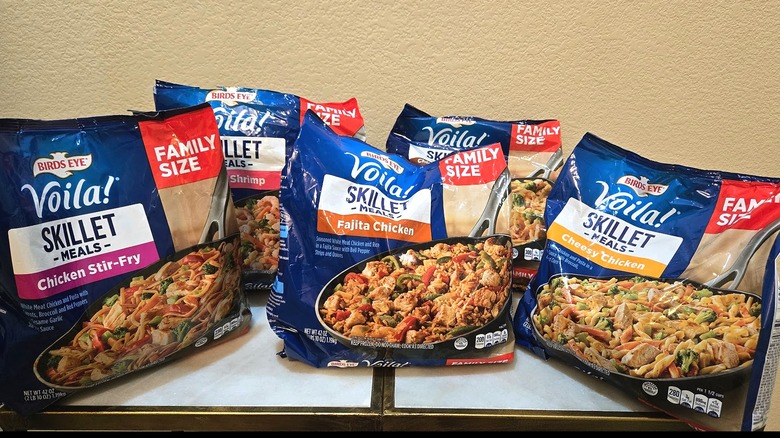 Bags of Birds Eye entrée meals