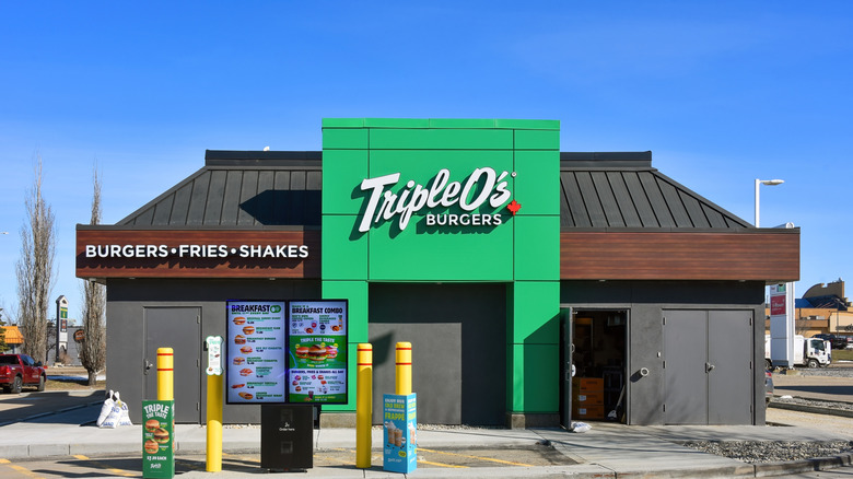 Triple O's burger chain in Edmonton, Canada