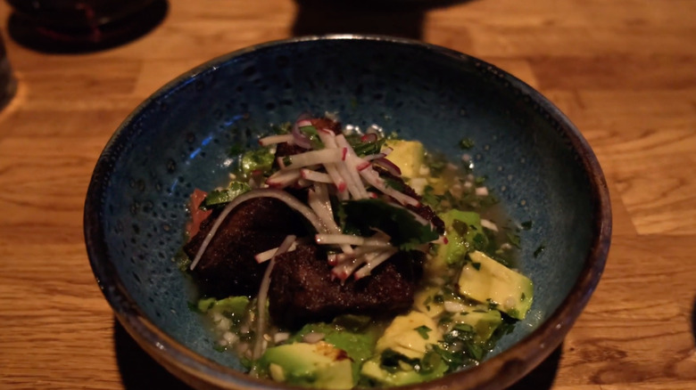 Short rib dish from Girl & the Goat