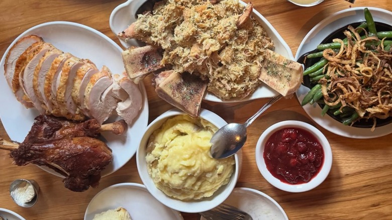 A selection of dishes from Longman & Eagle