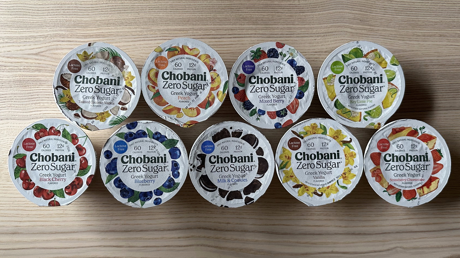 9 Chobani Zero Sugar Yogurts, Ranked