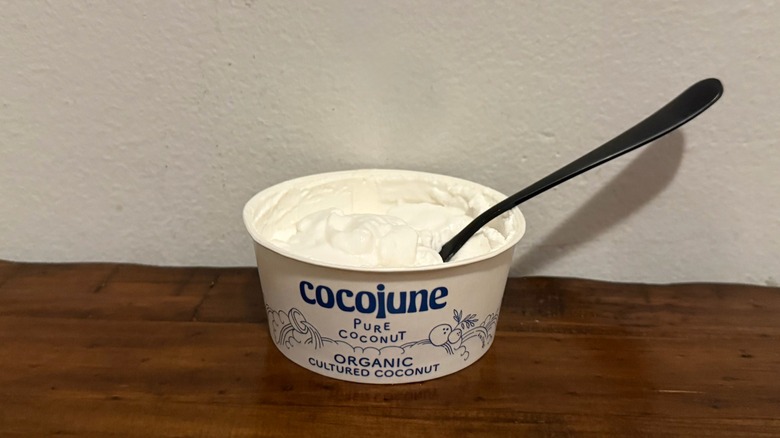 container of Cocojune cultured coconut