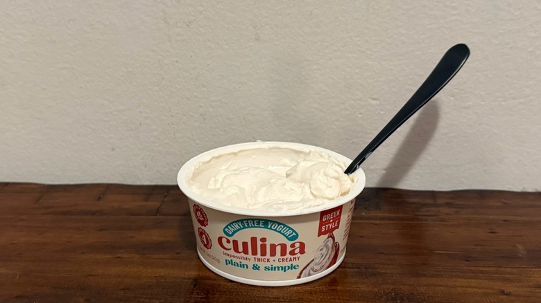 container of Culina coconut yogurt