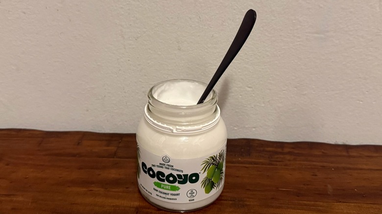 jar of Cocoyo coconut yogurt