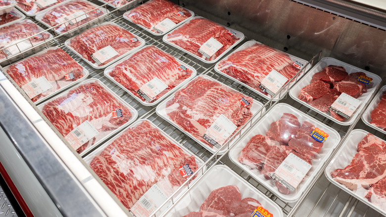 Costco fresh meat section