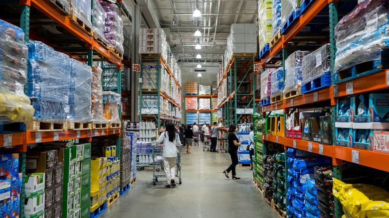 Inside of Costco in Taiwan