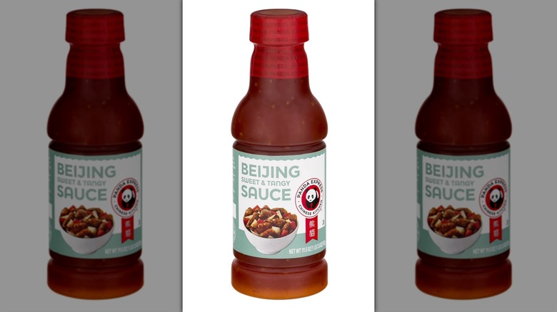 Bottle of Panda Express Beijing sweet & tangy sauce