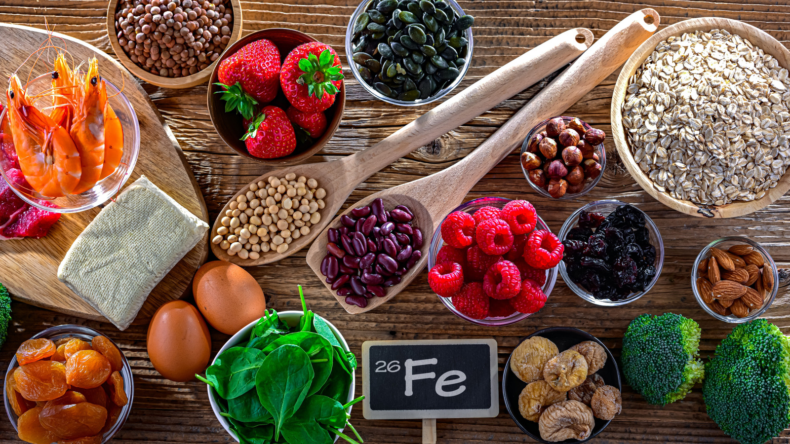 9 Foods With More Iron Than A Handful Of Spinach - Tasting Table