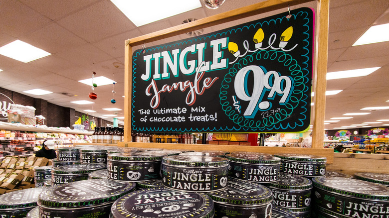 Jingle Jangle sign at Trader Joe's