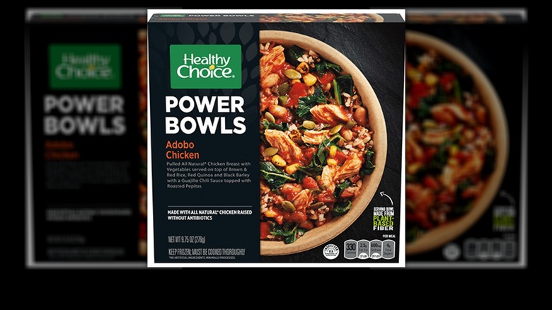 Box of Healthy Choice Power Bowls Adobo Chicken