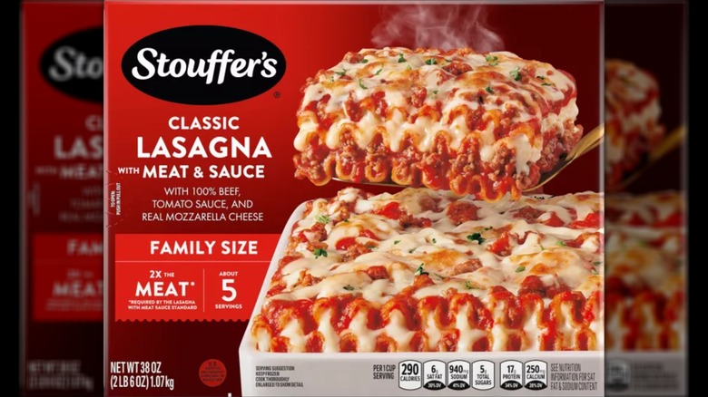 Box of Stouffer's Classic Lasagna