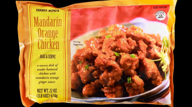 Package of Trader Ming's Mandarin Orange Chicken