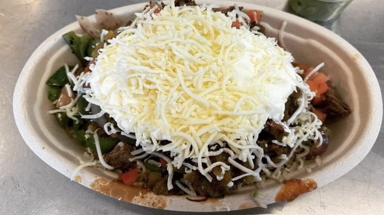 Barbacoa in Chipotle burrito bowl