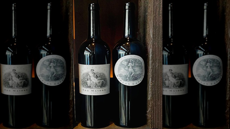 Bottle of The Maiden and Harlan Estate