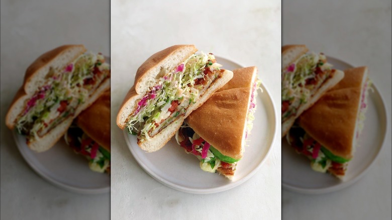 Masa Y Papa sandwich at Güero in Portland