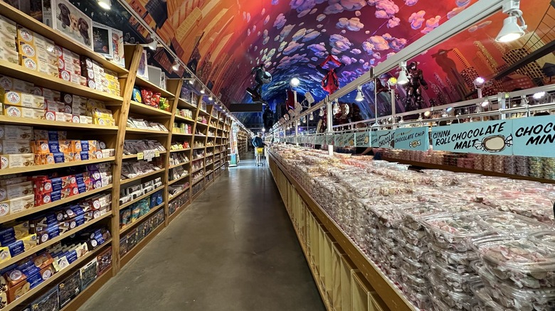 Interior aisles of Minnesota's Largest Candy Store