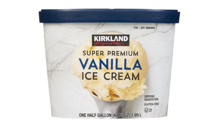 Costco Kirkland Signature Premium Vanilla Ice Cream