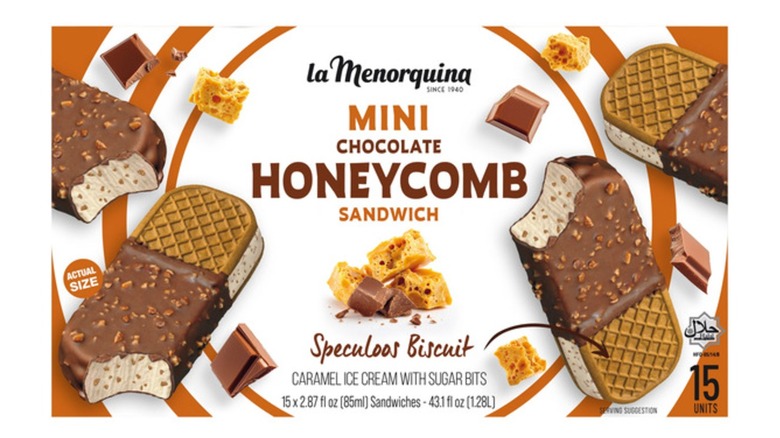 La Menorquina Mini Honeycomb Chocolate Sandwiches