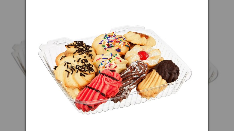 Open box of Freshness Guaranteed Italian Assorted Cookies