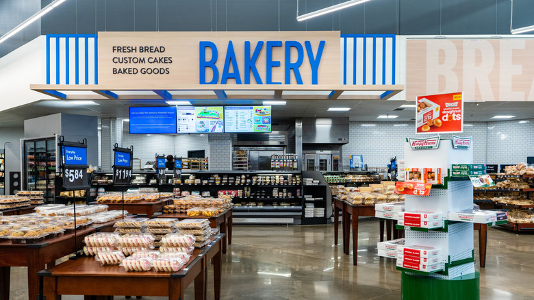 Walmart bakery section