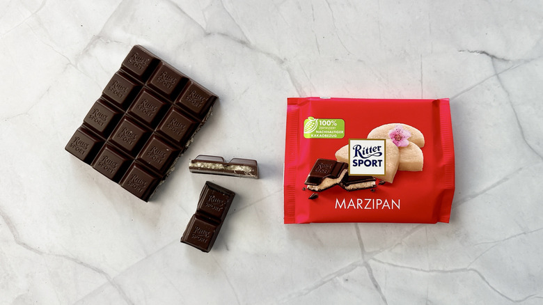 Ritter marzipan candy bar