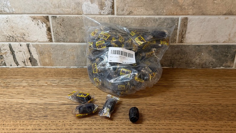 Bag of Dad's Root Beer Barrels