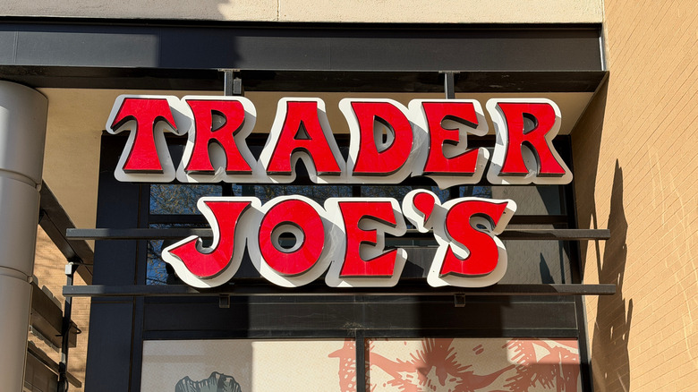 Sign on Trader Joe's store