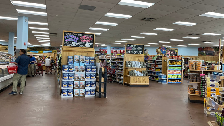 Interior of Trader Joe's store