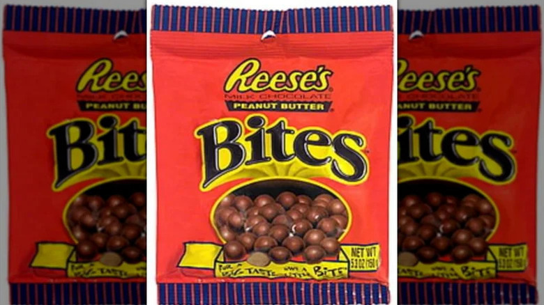Edited product shot of Reese's Bites