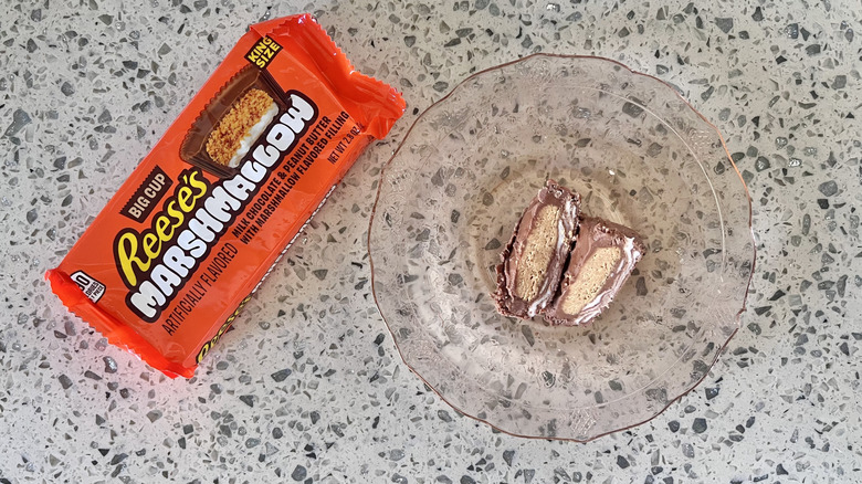 Marshmallow Big Cup cut in half