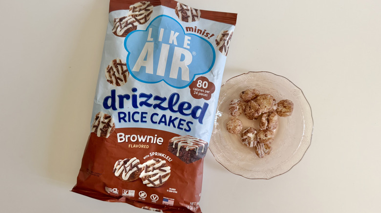 Open bag of Like Air on a table