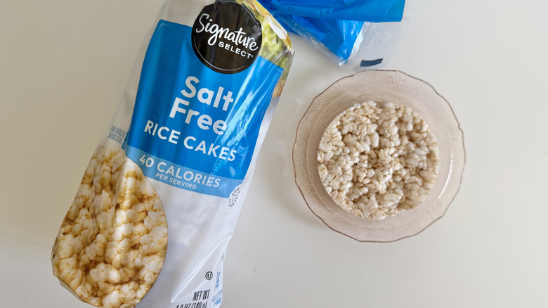 Signature Select rice cake on a plate