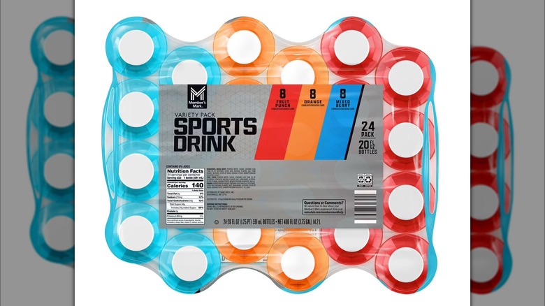 24-pack of Member's Mark sports drinks in three flavors.