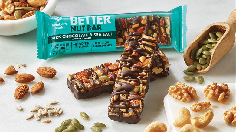Member's Mark The Better Nut Bar in dark chocolate and sea salt.