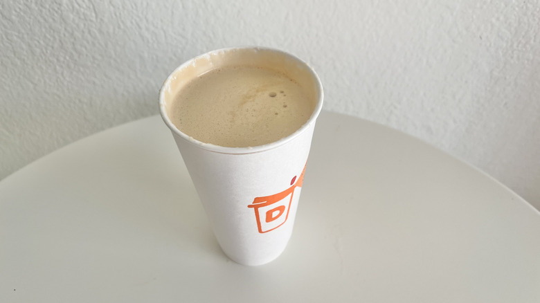 Top view of a Pumpkin Chai
