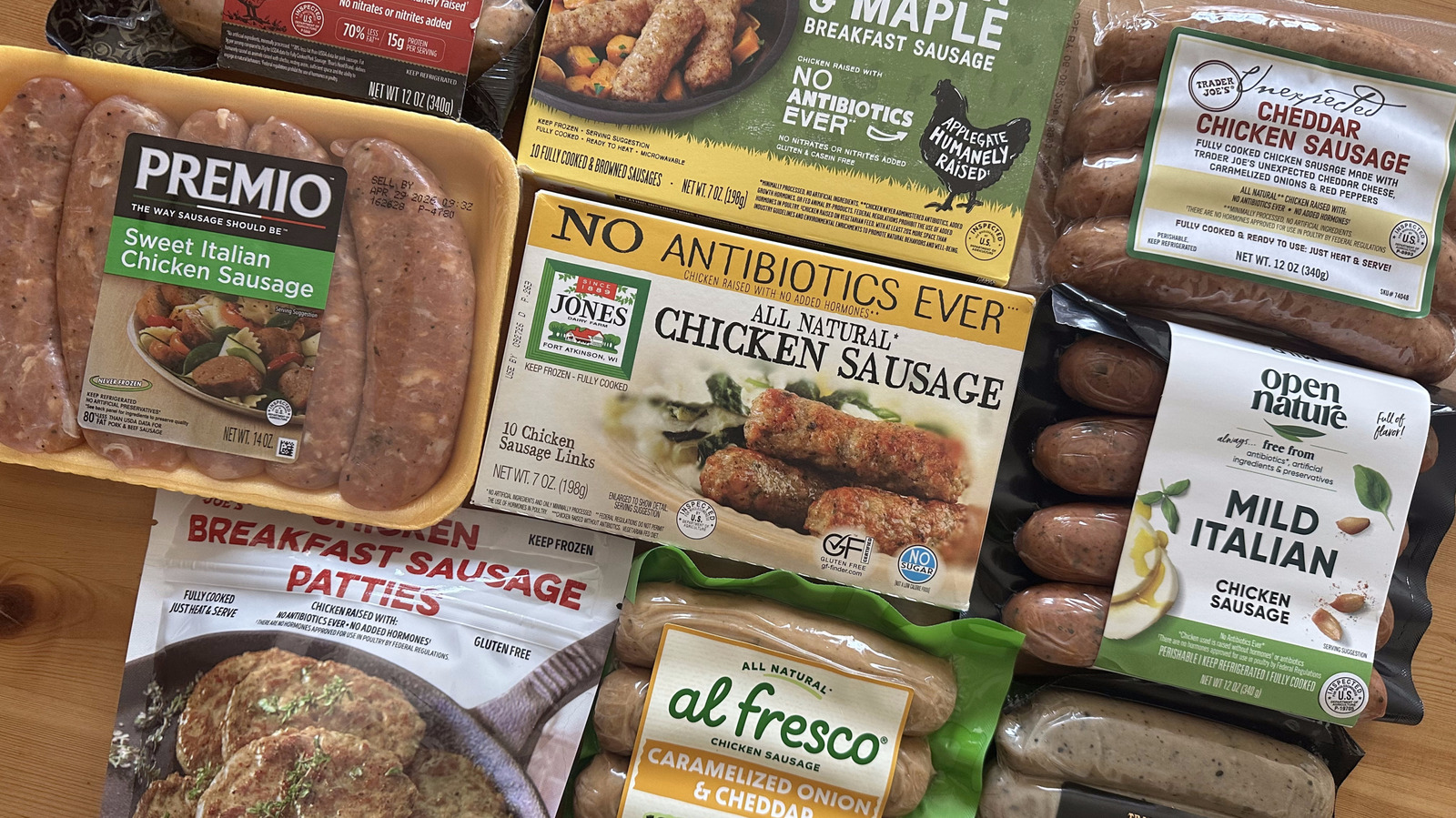 9 Store-Bought Chicken Sausages, Ranked Worst To Best